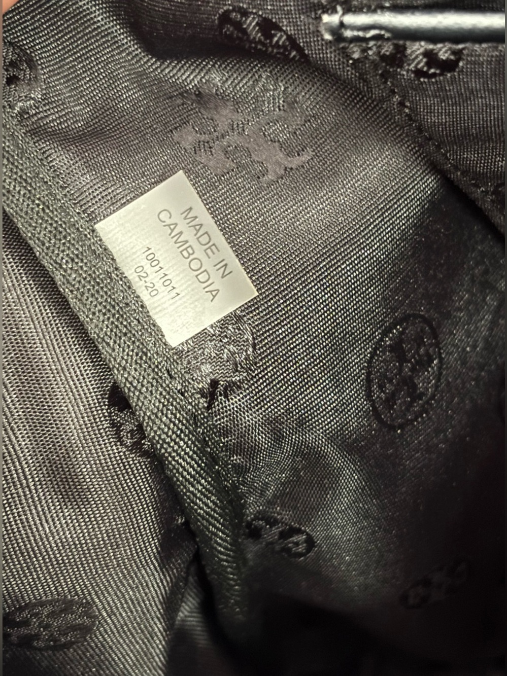 Tory Burch Backpack Black Nylon - Picture 11 of 16